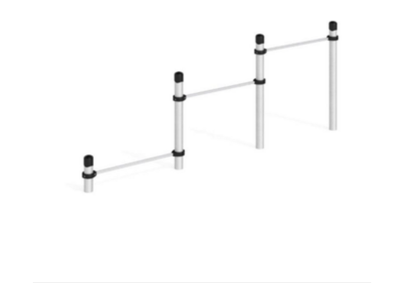CTR107 Triple Push Up Bars outdoor calisthenics equipment
