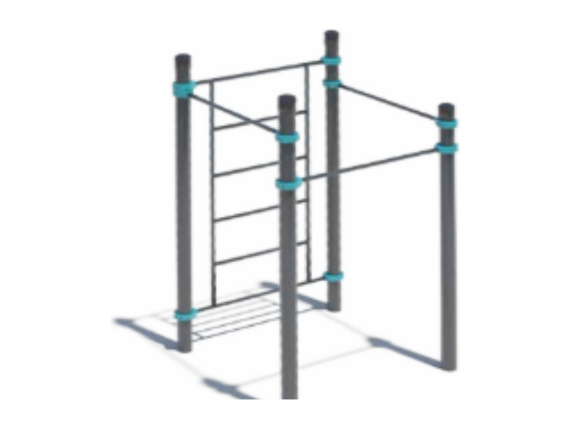 CTR110 Swedish Wall Pull Up Bars outdoor calisthenics equipment