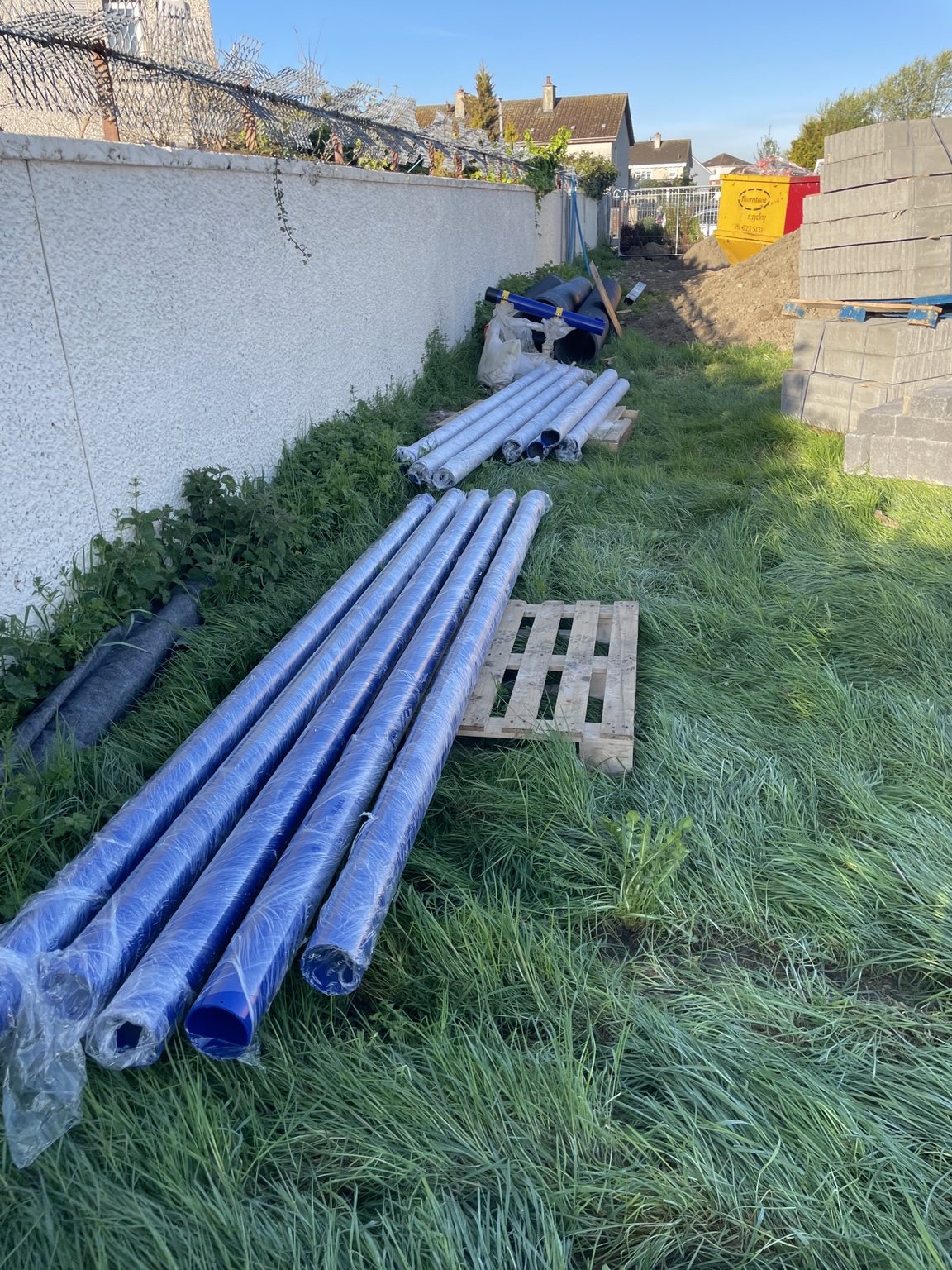 Galvanised calisthenics equipment posts delivered to CityWise Education